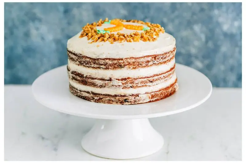 The BEST Dairy Free Carrot Cake