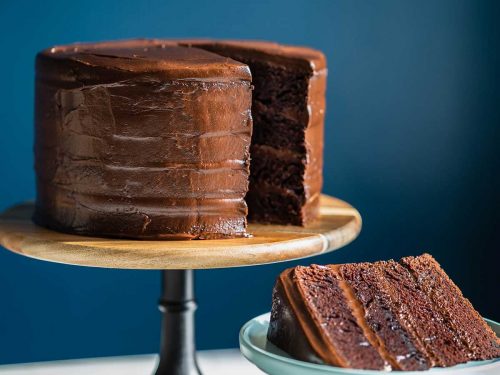 Moist Chocolate Fudge Cake - Sloane's Table