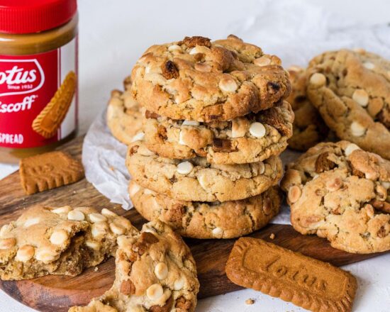 New York Style Biscoff Cookies