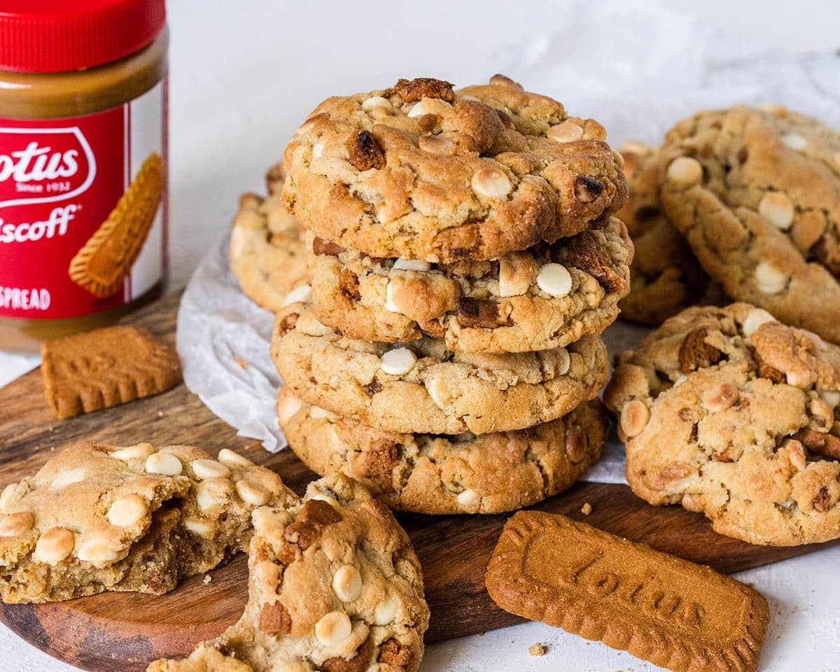 New York Style Biscoff Cookies