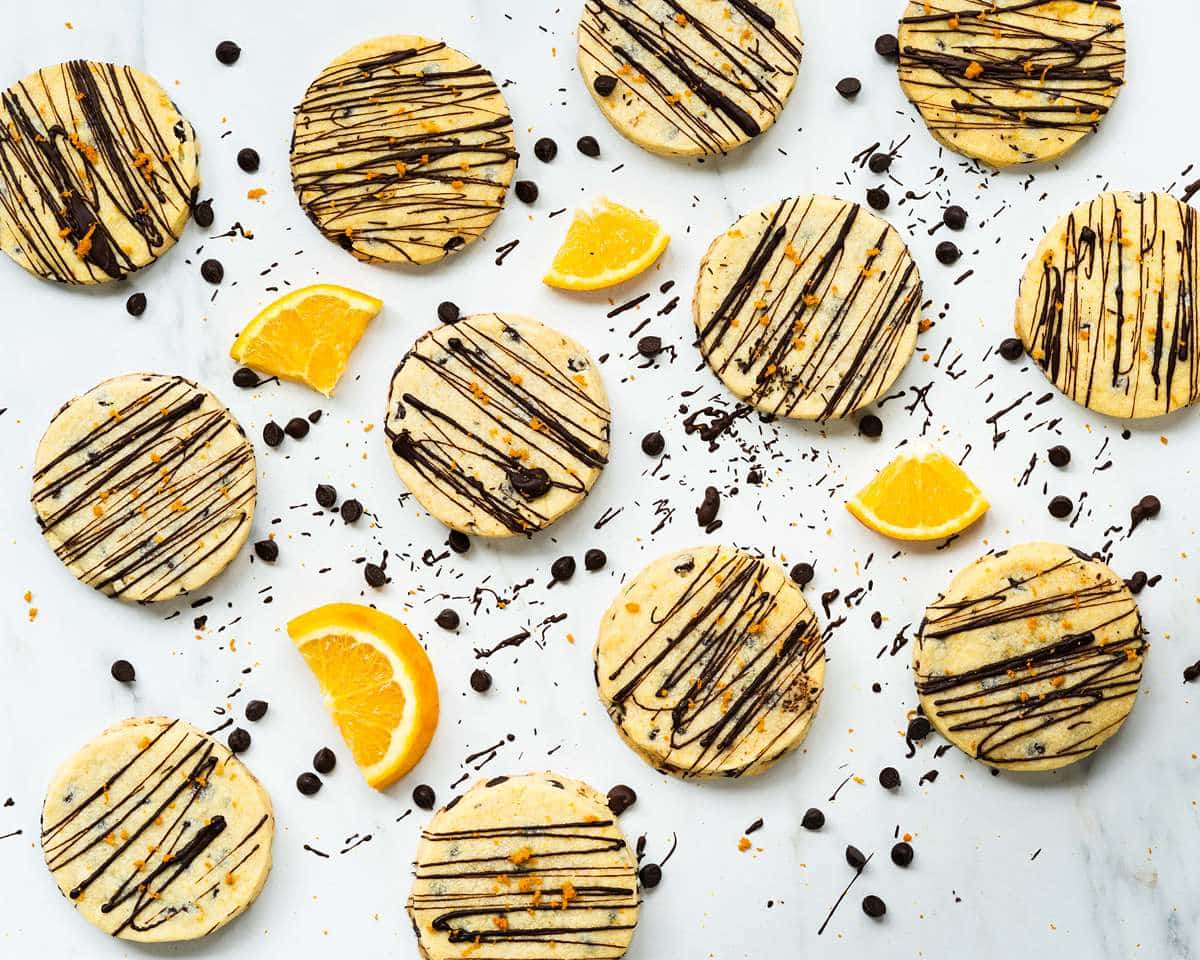 Chocolate Orange Shortbread recipe