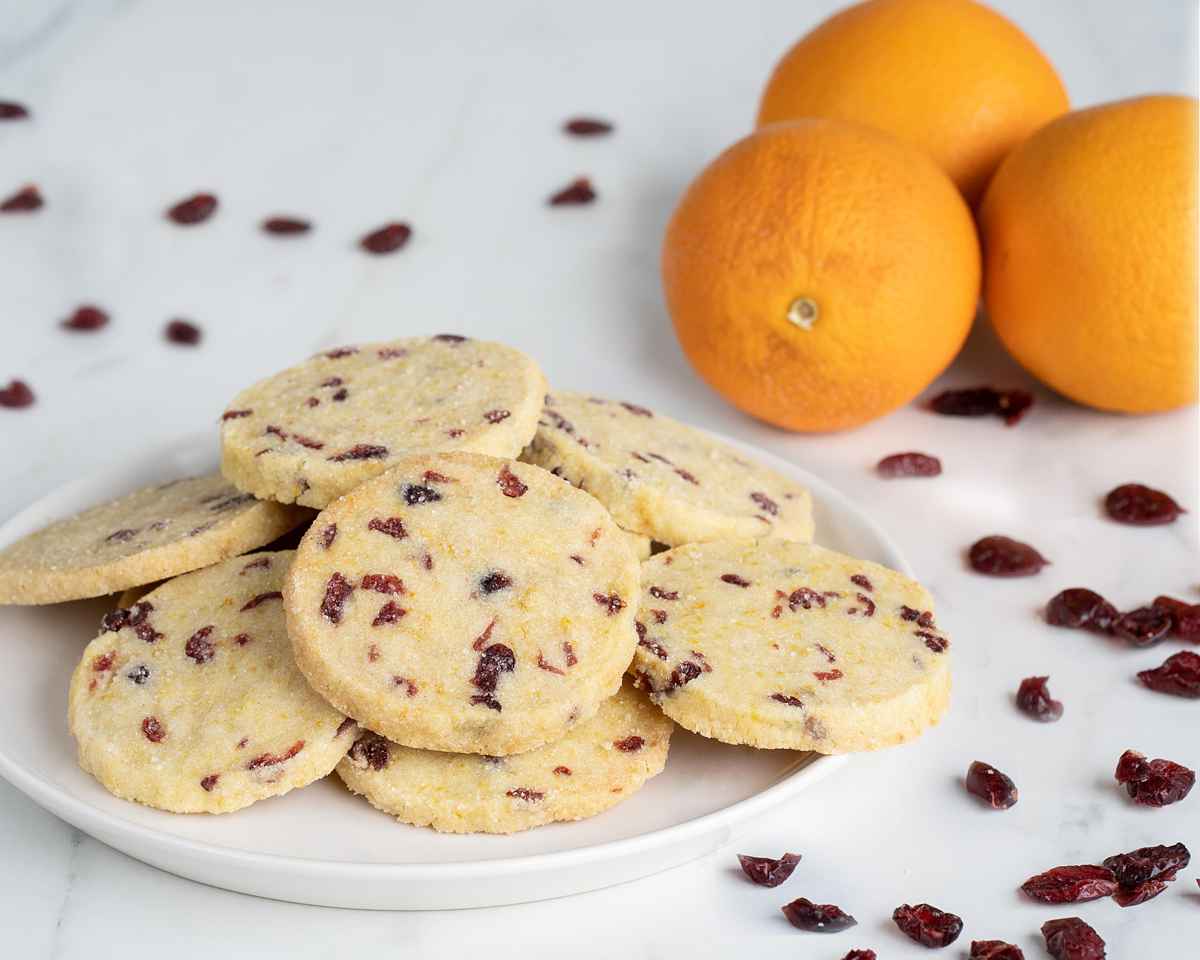 Cranberry And Orange Shortbread Movers And Bakers Recipe