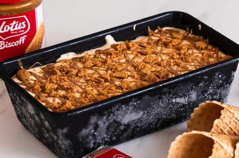 no churn biscoff ice cream