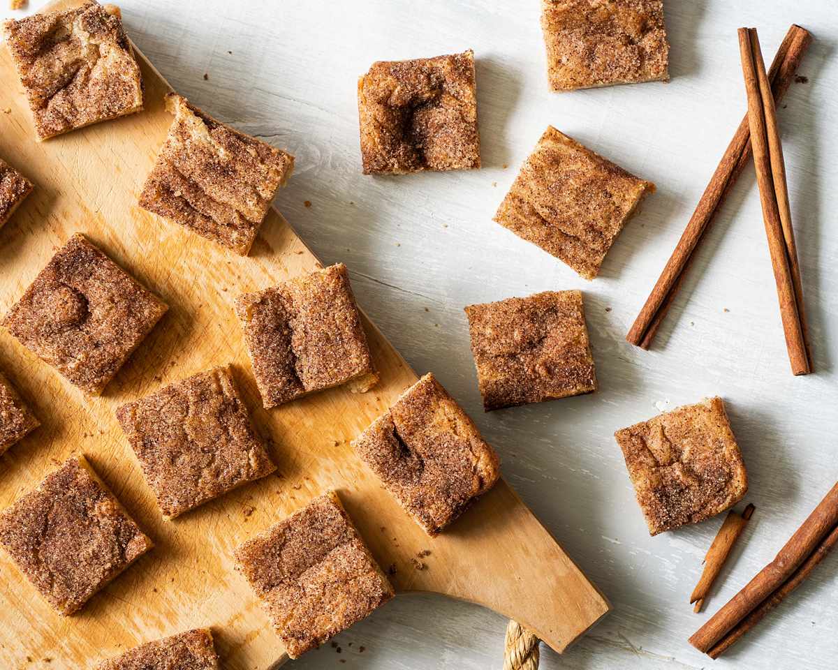 Snickerdoodle Cookie Bars Recipe