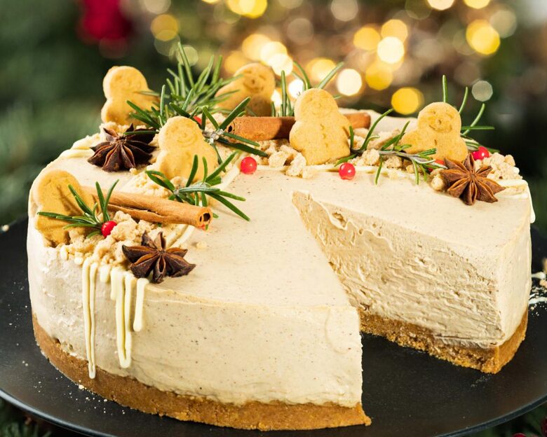 gingerbread cheesecake no bake