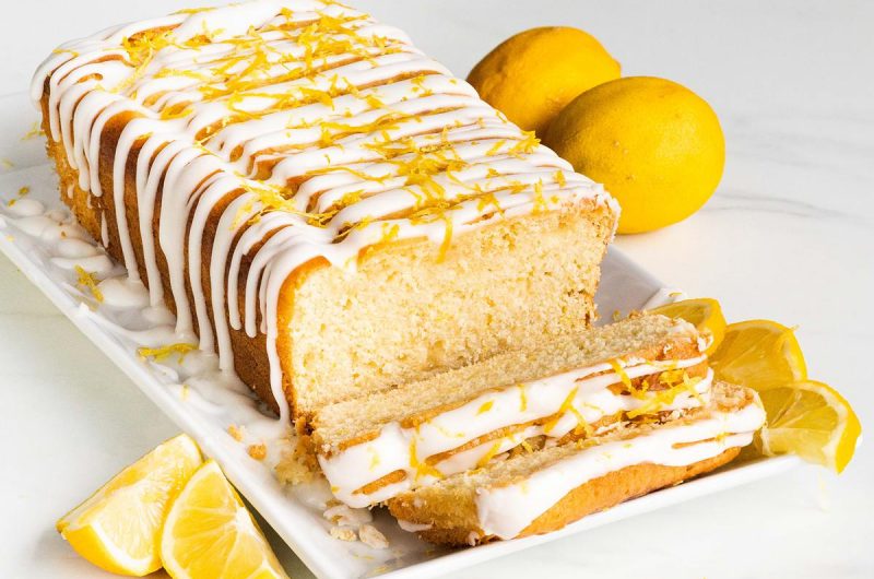 Vegan Lemon Drizzle Cake