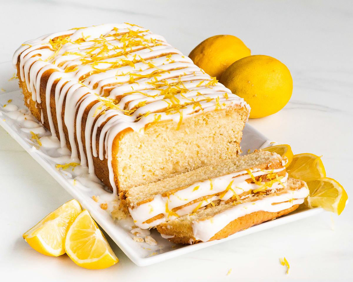 Vegan Lemon Cake - Rainbow Nourishments