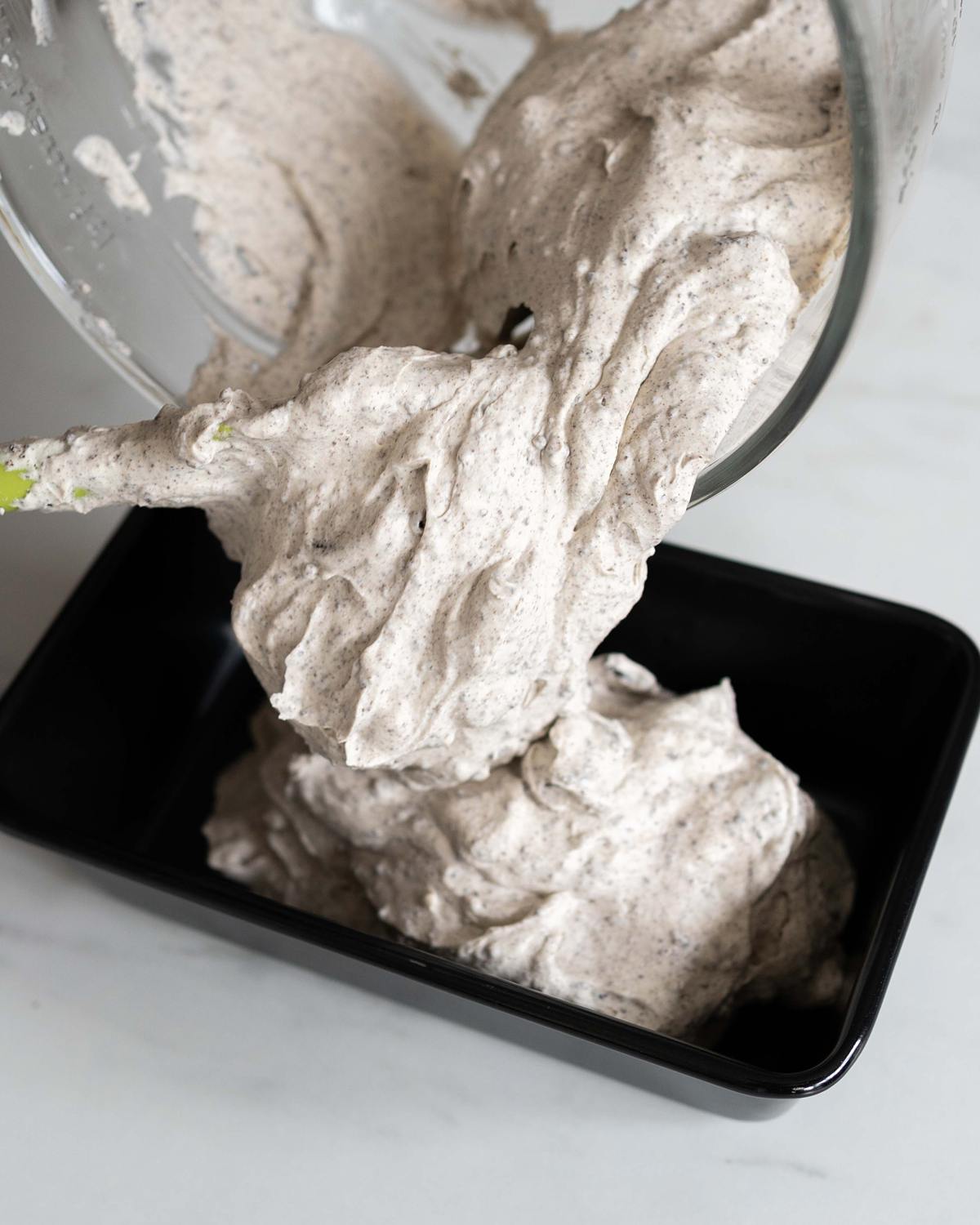 Tip the prepared mixture into a freezer safe container... Recipe by movers and bakers