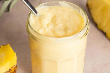 Pineapple curd. A delicious vibrant curd, brilliant to use in bakes and to top pancakes, waffles and ice cream. Recipe by movers and bakers