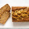 4 ingredient banana bread. A moist and delicious banana bread made with just four basic ingredients, perfect for using up overripe bananas and baking with kids! Recipe by movers and bakers