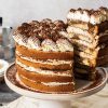 Tiramisu cake. Taking all the classic flavours of the traditional Italian dessert and bringing it into a cake no one can resist! Recipe by movers and bakers