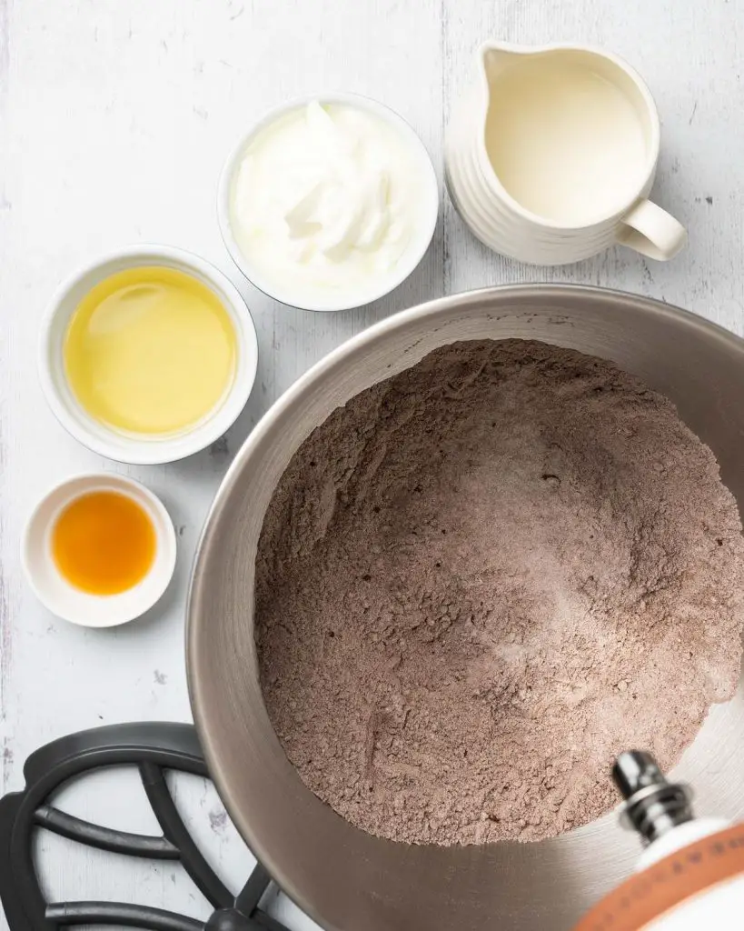 Mix the dry ingredients together before combining and adding in the wet ingredients....