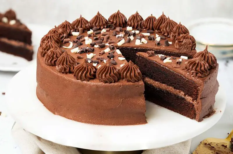 Eggless Chocolate Cake