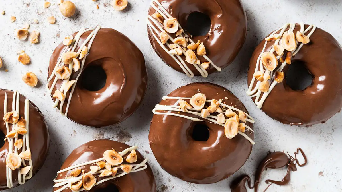 Baked Nutella Donuts