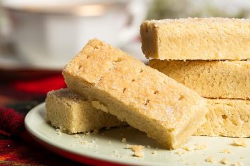 This Scottish shortbread is a traditional recipe and so simple to make. Perfect to enjoy with an afternoon cup of tea or anytime! Recipe by movers and bakers