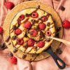 My dark chocolate raspberry skillet cookie is a delightful simple dessert for two. Perfect for Valentines, Galentines, a special anniversary or just because, everyone loves this dessert! Recipe be movers and bakers