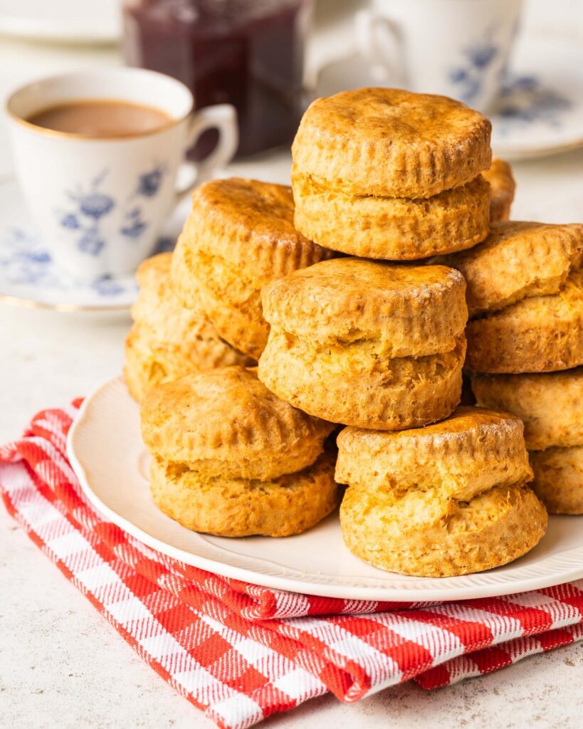 Take the classic scone but make it with buttermilk for the ultimate tender indulgence for your afternoon cream tea: my buttermilk scones! Recipe by movers and bakers