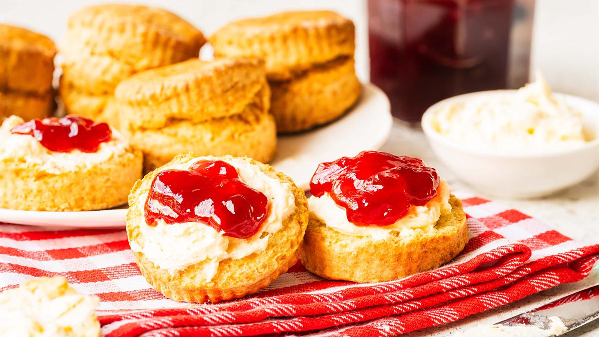 Take the classic scone but make it with buttermilk for the ultimate tender indulgence for your afternoon cream tea: my buttermilk scones! Recipe by movers and bakers