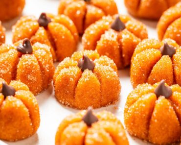 Usher in autumn with my pumpkin spice brigadeiros: creamy, spiced truffles. An easy, no-bake dessert perfect for Halloween, cosy seasonal gatherings or a fun activity with the kids! Recipe by movers and bakers