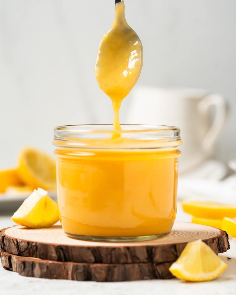 Zesty and silky smooth lemon curd. A deliciously zingy, cream and rich curd, brilliant to use in bakes and to top pancakes, waffles and ice cream. Recipe by movers and bakers