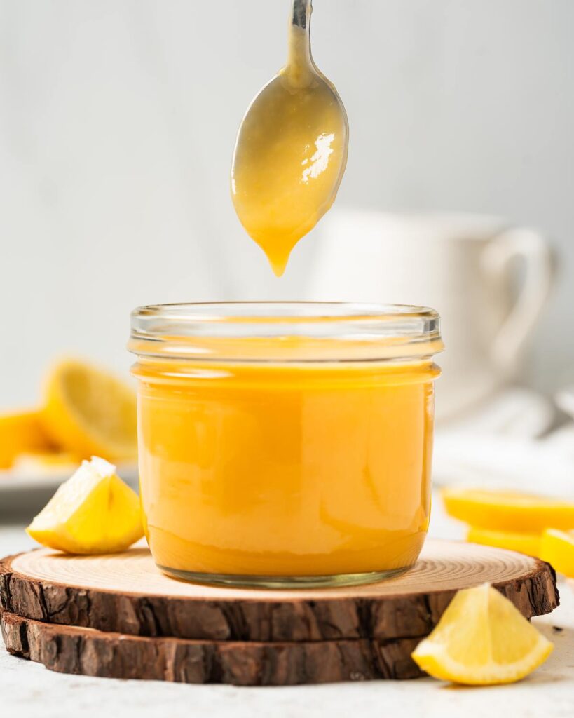 Zesty and silky smooth lemon curd. A deliciously zingy, cream and rich curd, brilliant to use in bakes and to top pancakes, waffles and ice cream. Recipe by movers and bakers