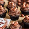 Enchanted Eggs chocolate caramel cupcakes. An easy and indulgent Easter bake. Recipe by movers and bakers