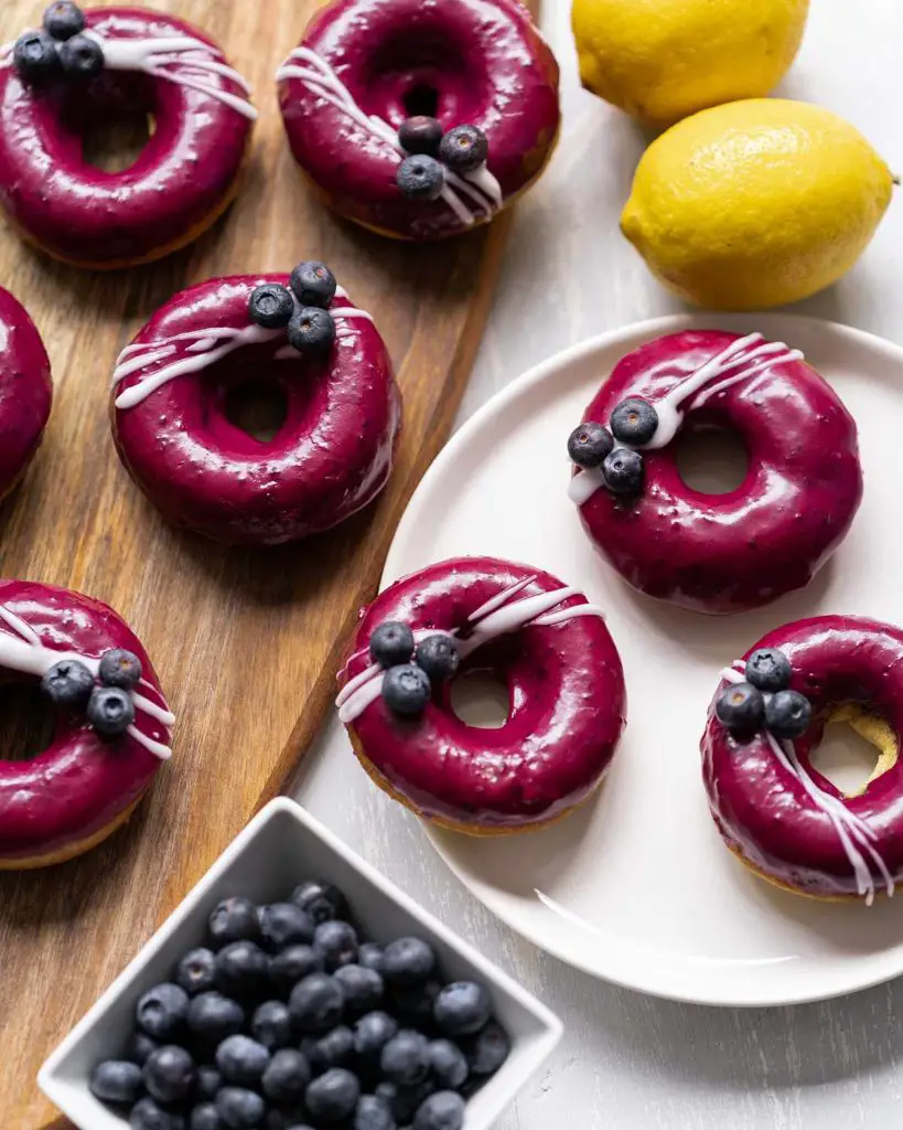 These lemon blueberry donuts are light and refreshing and so delectable to all the senses!