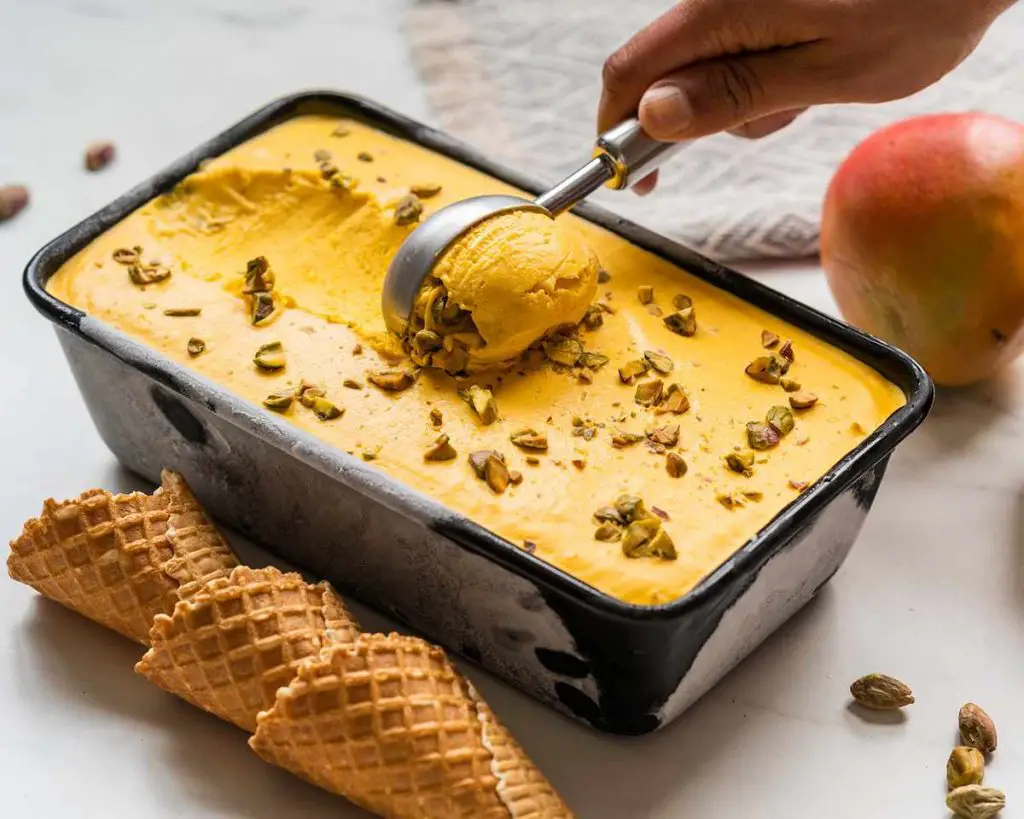 Dipping your ice cream scoop in boiling water will help make it a lot easier to scoop your ice cream up. Recipe by movers and bakers