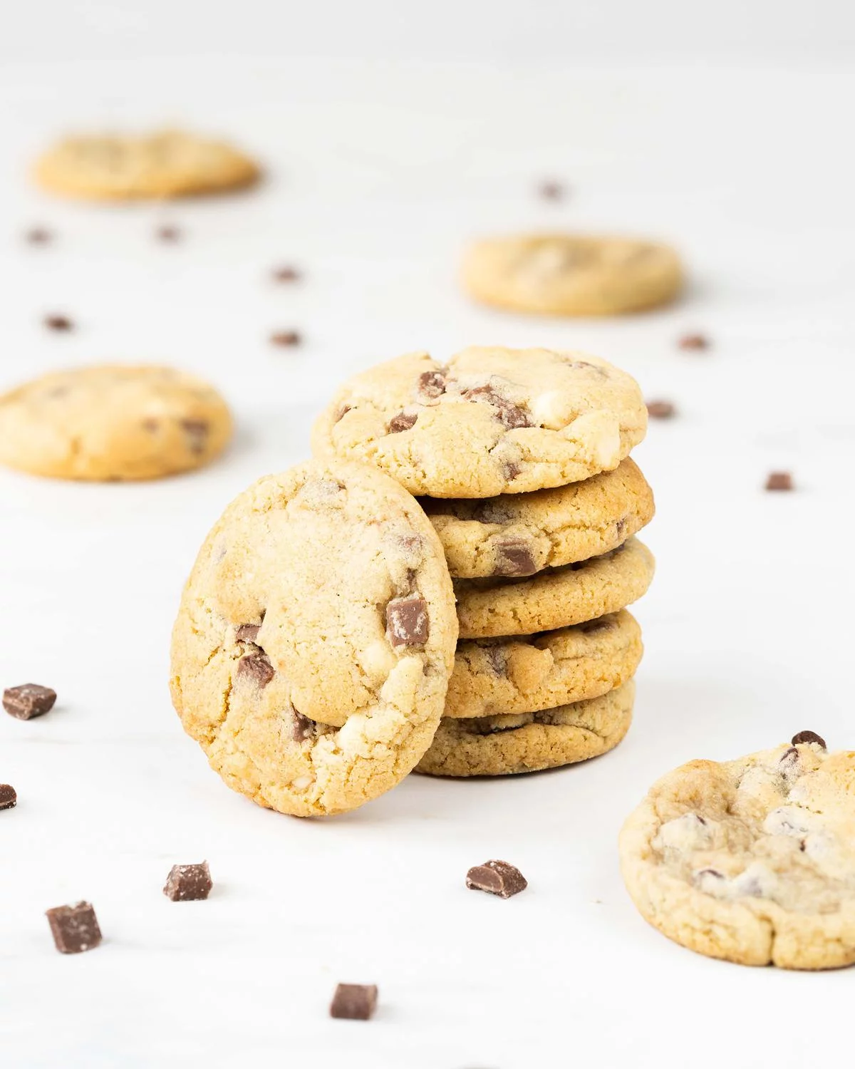 Eggless Chocolate Chip Cookies | Movers and Bakers